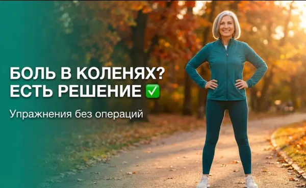 Артроз коленей: упражнения и система восстановления 2026