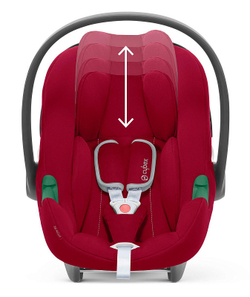 Коляска 3 в 1 Cybex Priam IV Rosegold complete и автокресло Aton B2 i-Size Dynamic Red Leaf Green