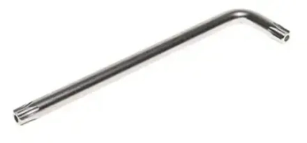Ключ TORX T30H RF-76730XL: Г-образный экстра длинный с отверстием ROCKFORCE