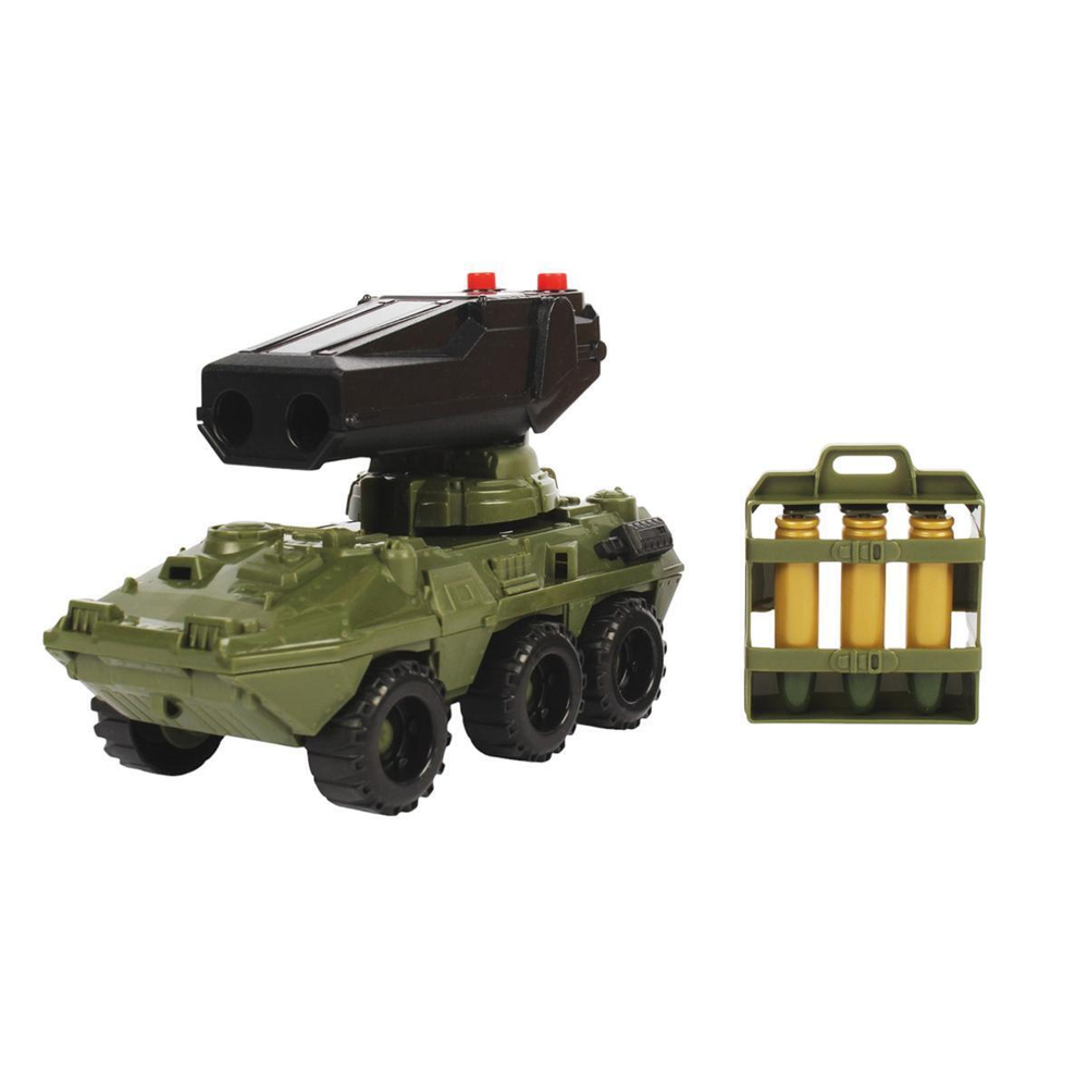 БТР «НП-02» с ракетной установкой и боеприпасами (Нордпласт)