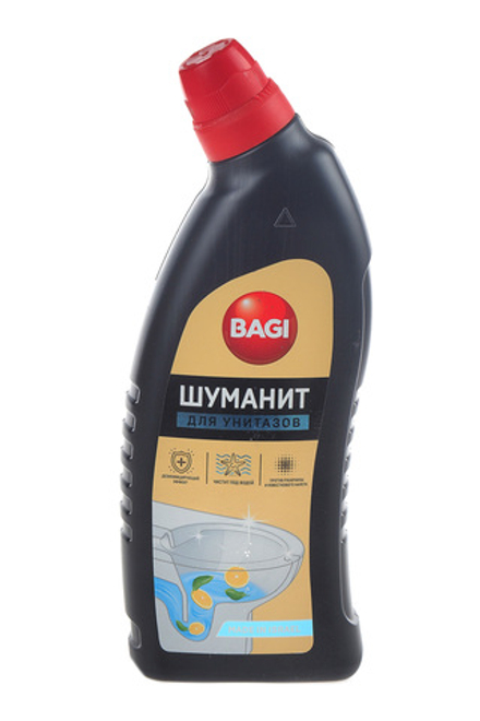 Чистящее средство Баги Шуманит для унитаза "Лимон" 650мл гель