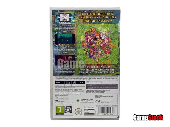 Collection of Mana (Nintendo Switch, Английская версия, Б/У)