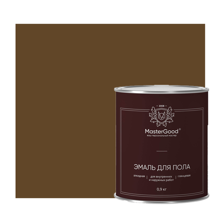MG Эмаль для пола желто-коричневая (0,9 кг)