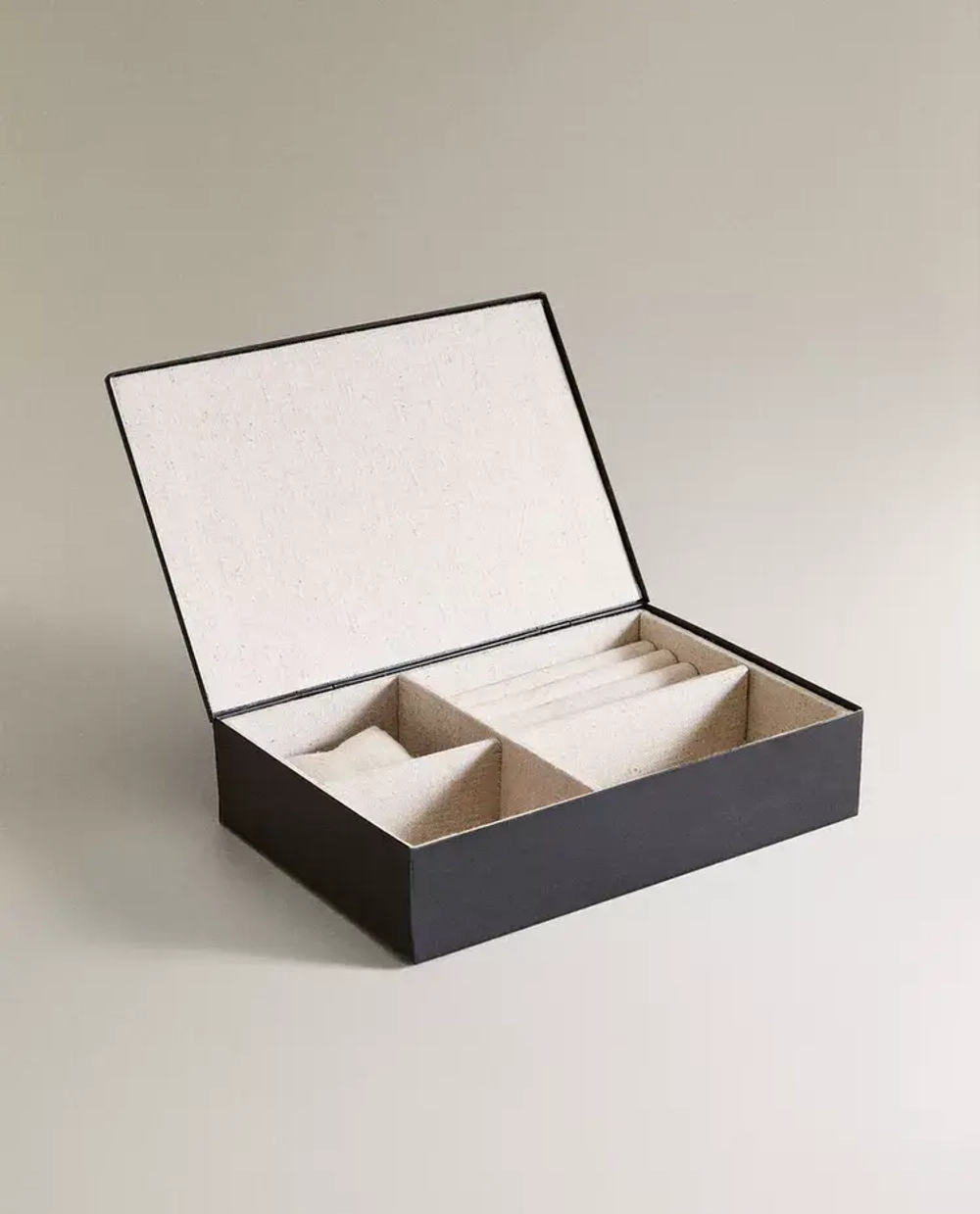 ZARA HOME МЕТАЛЛИЧЕСКАЯ ШКАТУЛКА ДЛЯ ДРАГОЦЕННОСТЕЙ, ЧЕРНЫЙ