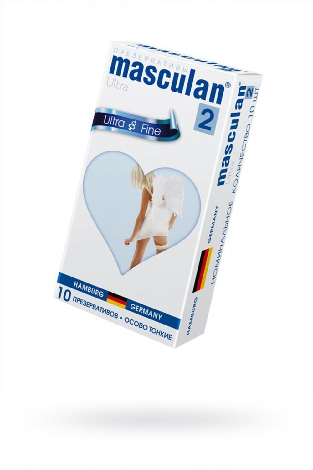 Презервативы Masculan Ultra 2 особо тонкие Ultra Fine 10 шт