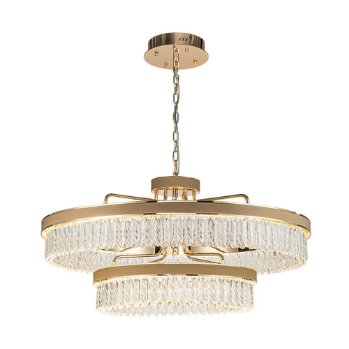 Подвесная светодиодная люстра Favourite Visconte 4304-10P