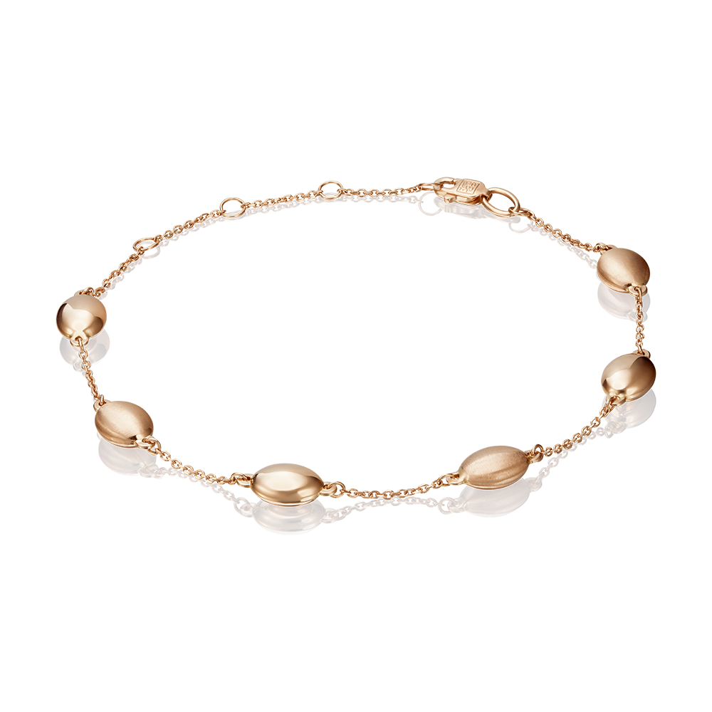 Браслет из красного золота