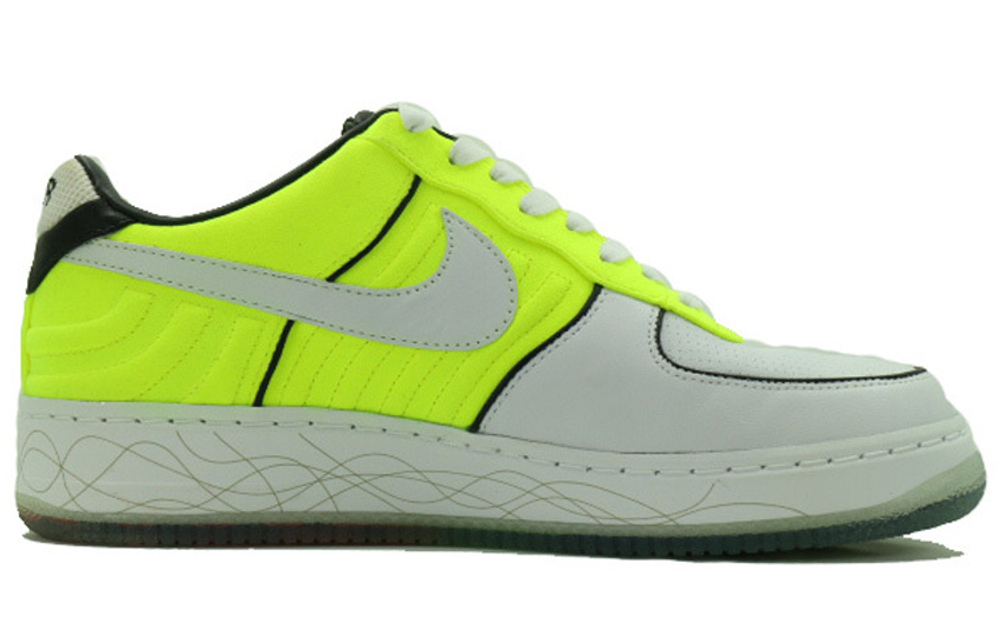 Nike Air Force 1 Supreme I/O'talaria' wrapped non-slip low-top sneakers men's white and yellow