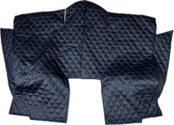 Коврики (утеплитель) под сиденья УАЗ 452 Буханка (синяя нить Бабочка)