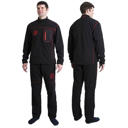 Флисовый комплект Royal Fish черн. р-р   M