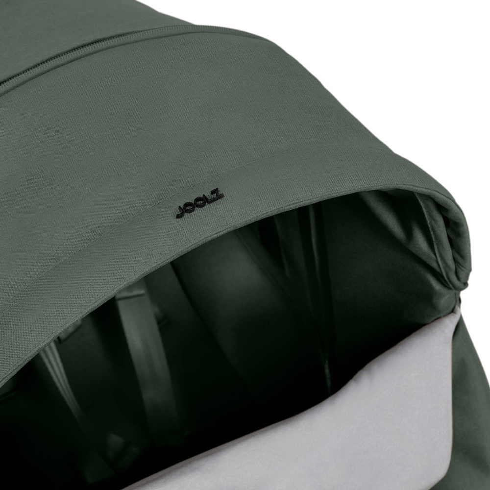 Детская прогулочная коляска Joolz Aer 2 с бампером и реверсивным блоком Forest Green