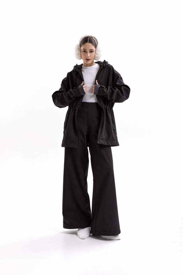 Куртка демисезонная черная