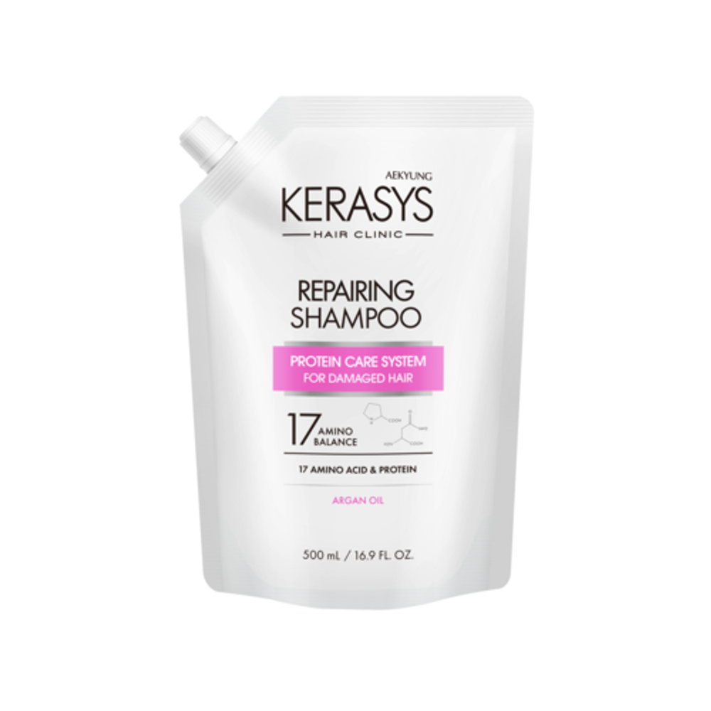 [KeraSys] Repairing shampoo - Шампунь для волос восстанавливающий, 500 мл