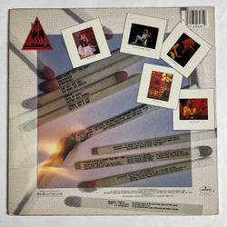 Винтажная виниловая пластинка LP Def Leppard Pyromania (USA 1983)