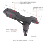 Держатель удилища с стопором и площадкой для ПВХ лодки