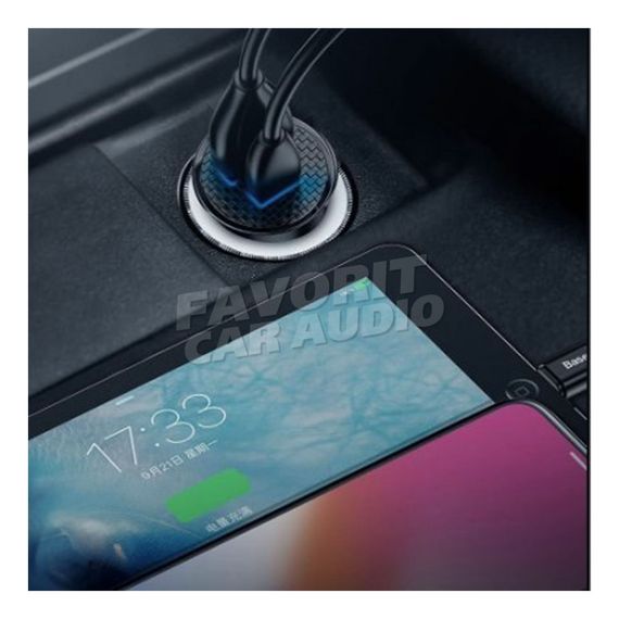 АЗУ 2USB Baseus BS-C16Q1 Circular 5000mA QC3.0