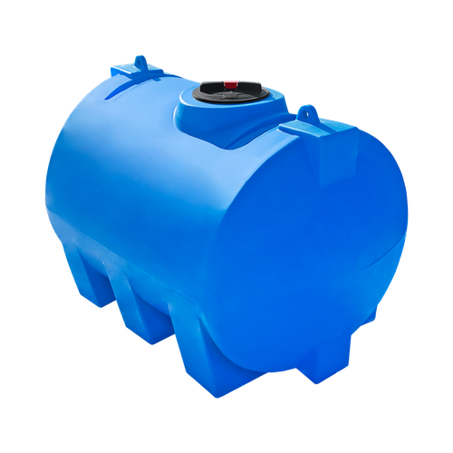 Ёмкость горизонтальная 2000л Политим 2000 л. горизонтальный (1880x1225x1270см;синий) - арт.560715