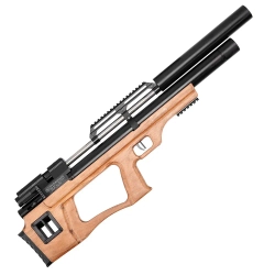 Винтовка пневматическая Krugergun PCP Снайпер буллпап 500 мм, редуктор, cal 6.35, Wood