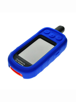 Чехол для Garmin Alpha 100 силиконовый (Синий)