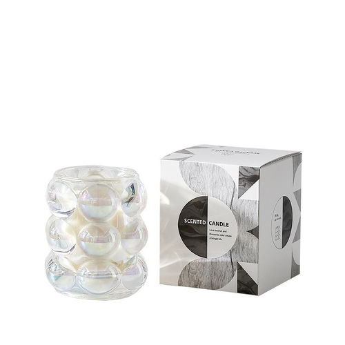 Ароматическая свеча "Scented Candle", белый чай с личи