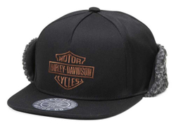 Кепка Midwest Sherpa Ear Flap Fitted Hat Harley-Davidson