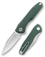 Складной туристический нож TRIVISA Antliae-03G клинок 14C28N рукоять G10 (черный-черный)