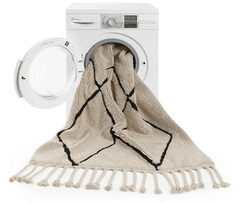 Ковер Lorena Canals Bereber Берберский черно-белый бежевый 140х200 см