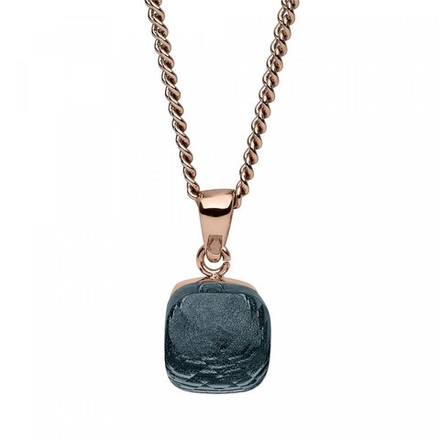 Колье Qudo Firenze london blue 400026.1 BL/RG