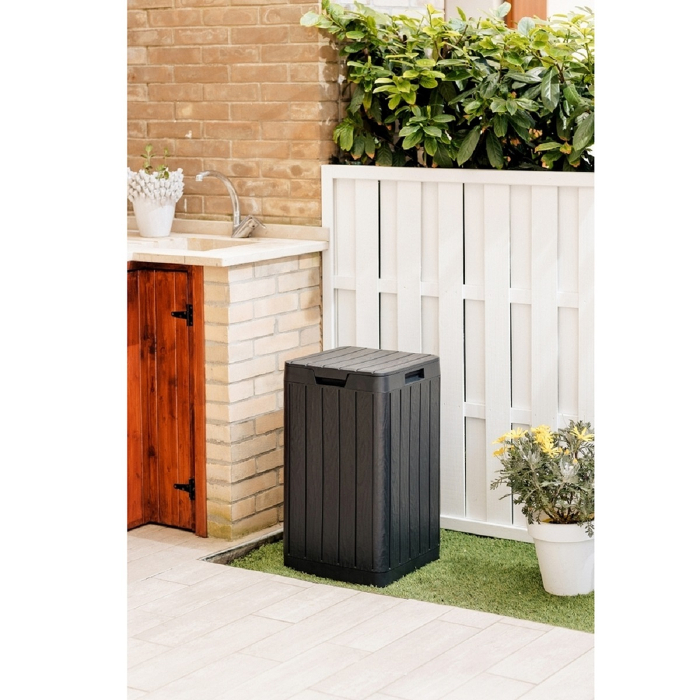 Мусорный бак Toomax Rio Garden Bin brown