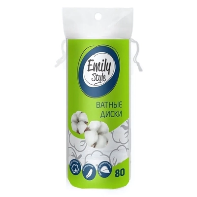 Ватные диски 80шт Emily Style