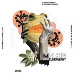 Кальянный табак PALITRA "Melon Elderberry" Дыня Бузина 40 гр