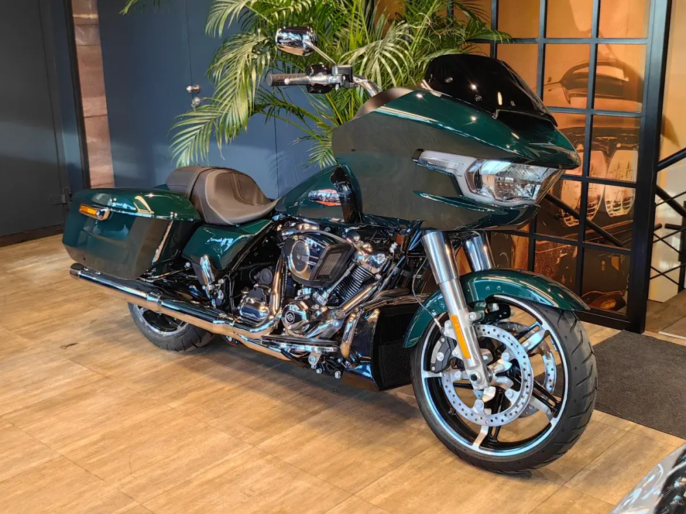 Harley-Davidson ROAD GLIDE 2024 (Alpine Green/хром)