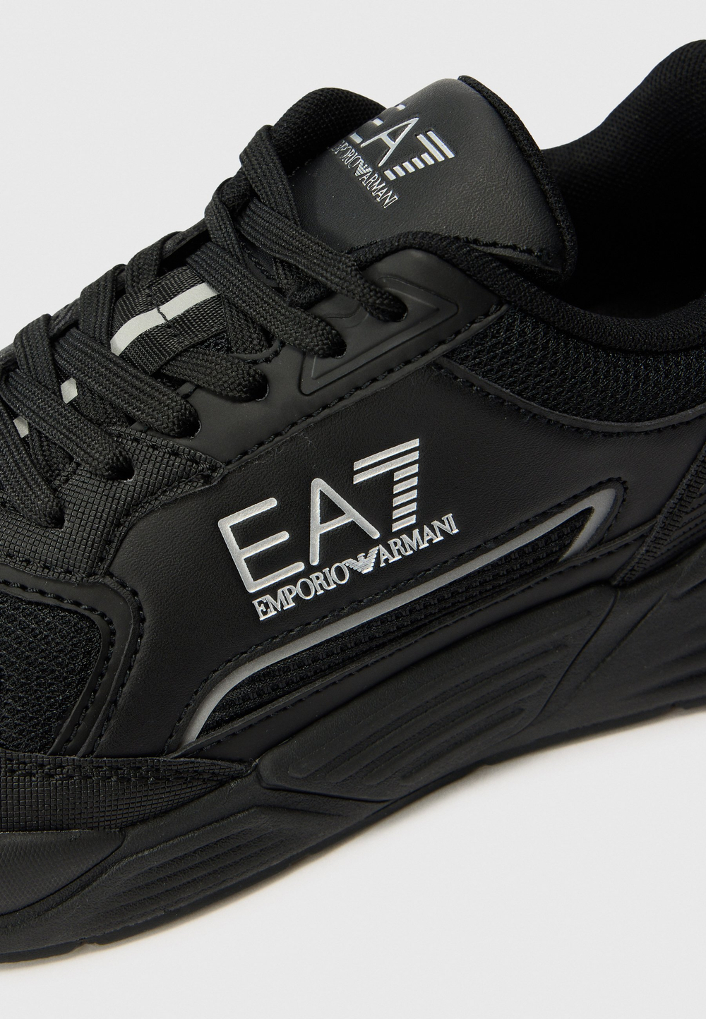 EA7 Emporio Armani ACE RUNNER UNISEX - кроссовки на шнуровке - Чёрный