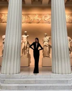 Платье Bilberry с узлом, Черный