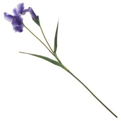 GAEM Цветок искусственный "Ирис" (Real Touch), L27 W18 H93 см