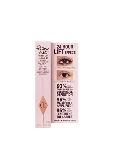 Тушь для ресниц Charlotte Tilbury Pillow Talk Push Up Lashes Mascara Super Black Travel Size