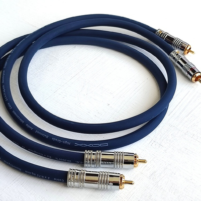 DAXX R101 Аудио кабель из монокристаллической меди 2х0,75мм2. High Grade. D=9mm