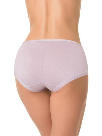 Трусы с высокой линией талии (Размер: XL) (Цвет: грязно-розовый)