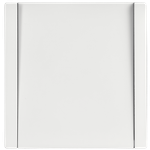 FORTE&PIANO Выключатель 1-клавишный 10А FP201M металл белый IEK