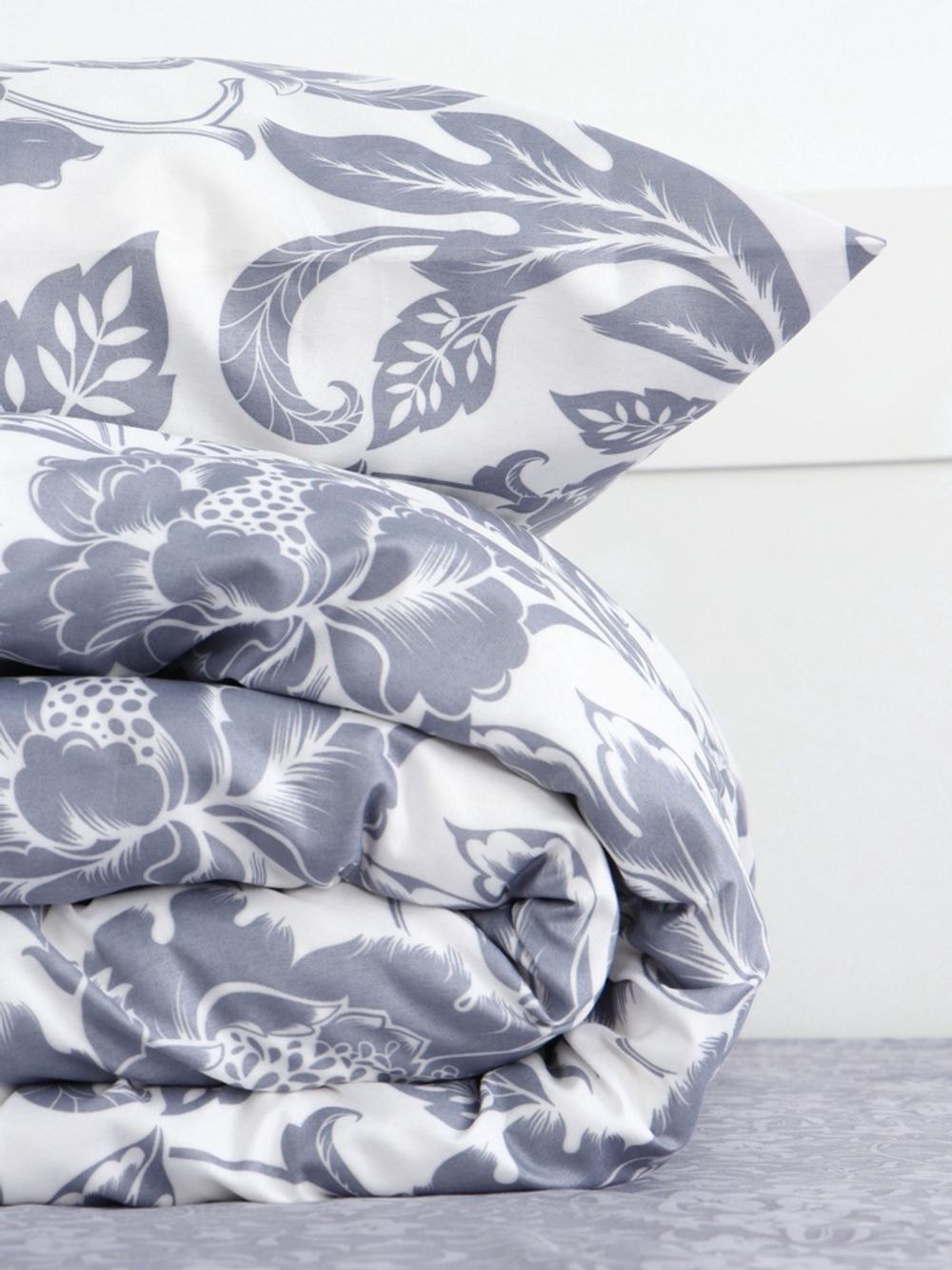 Постельное бельё евро LoveLife «Цветы», микрофибра