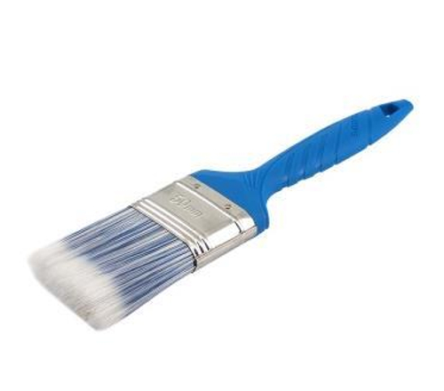 Кисть плоская ЛАЗУРИТ - ЭКСПЕРТ 100мм /иск.щетина, Пласт.руч. TOOLBERG (Лакра) 0112426