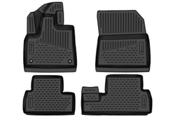 Коврики в салон для OPEL COMBO (E Life X19), 2018-, минивэн, 5-мест, 4 шт. (Европа) ELEMENT3DA26730210K