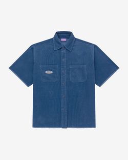 Рубашка Velvet Leisure Синяя