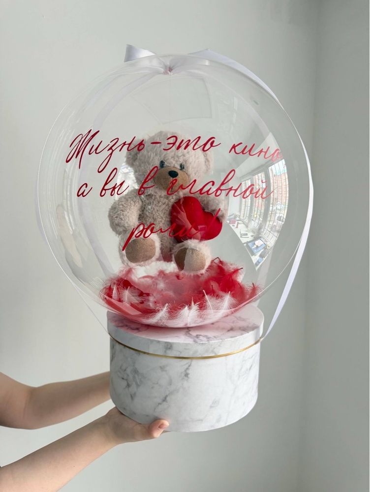 Шляпная коробка с игрушкой №5071