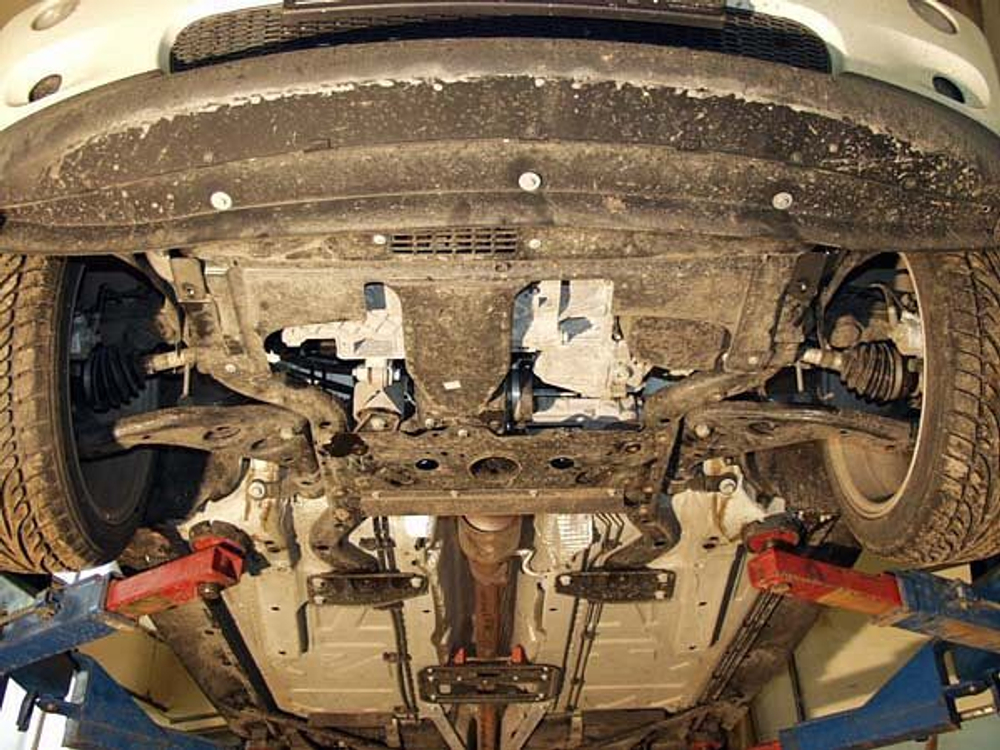 Защита картера и КПП Sheriff для Mini Cooper S 2005-2007 арт.04.0891