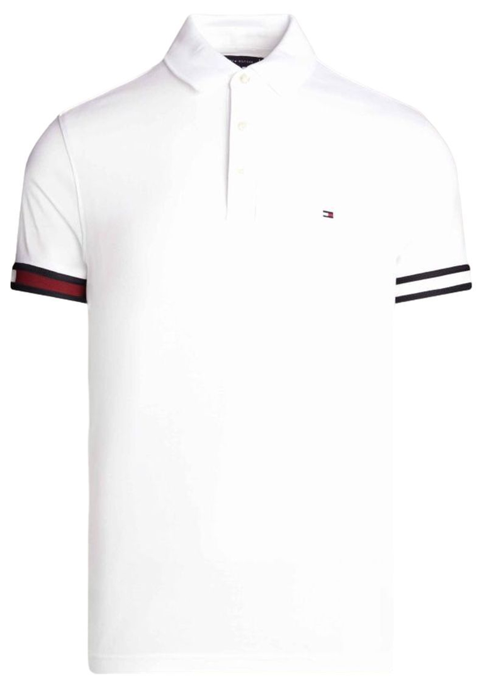 Теннисное поло Tommy Hilfiger Flag Cuff Slim Fit