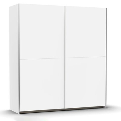 Шкаф купе для одежды белый Муро с раздвижной системой Hettich TopLine L