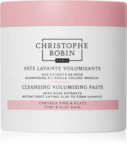 Christophe Robin Cleansing Volumizing Paste with Rose Extract - отшелушивающий шампунь для увеличения объема волос /   250  ml  / GTIN 5056379589689