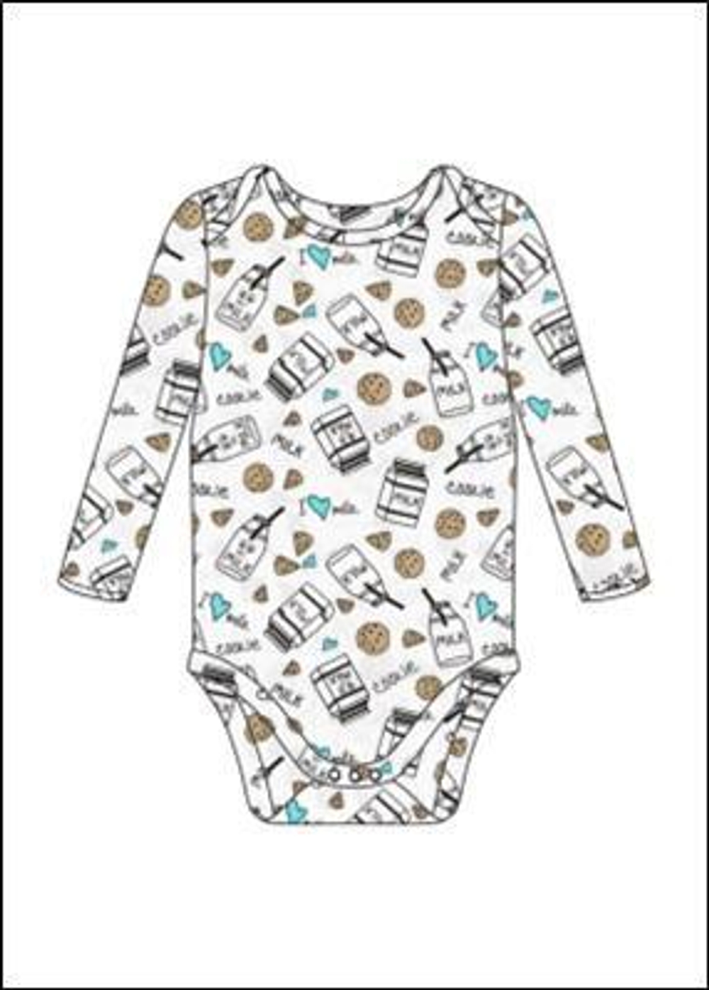 Боди д/новорожд. Б-27/2 р.62 "Колобок-2" белый (Ивашка)