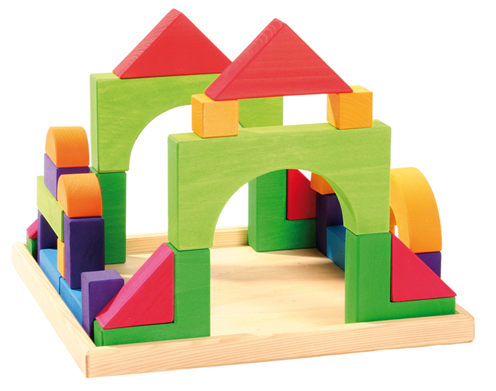 Базовый набор строительных кубиков